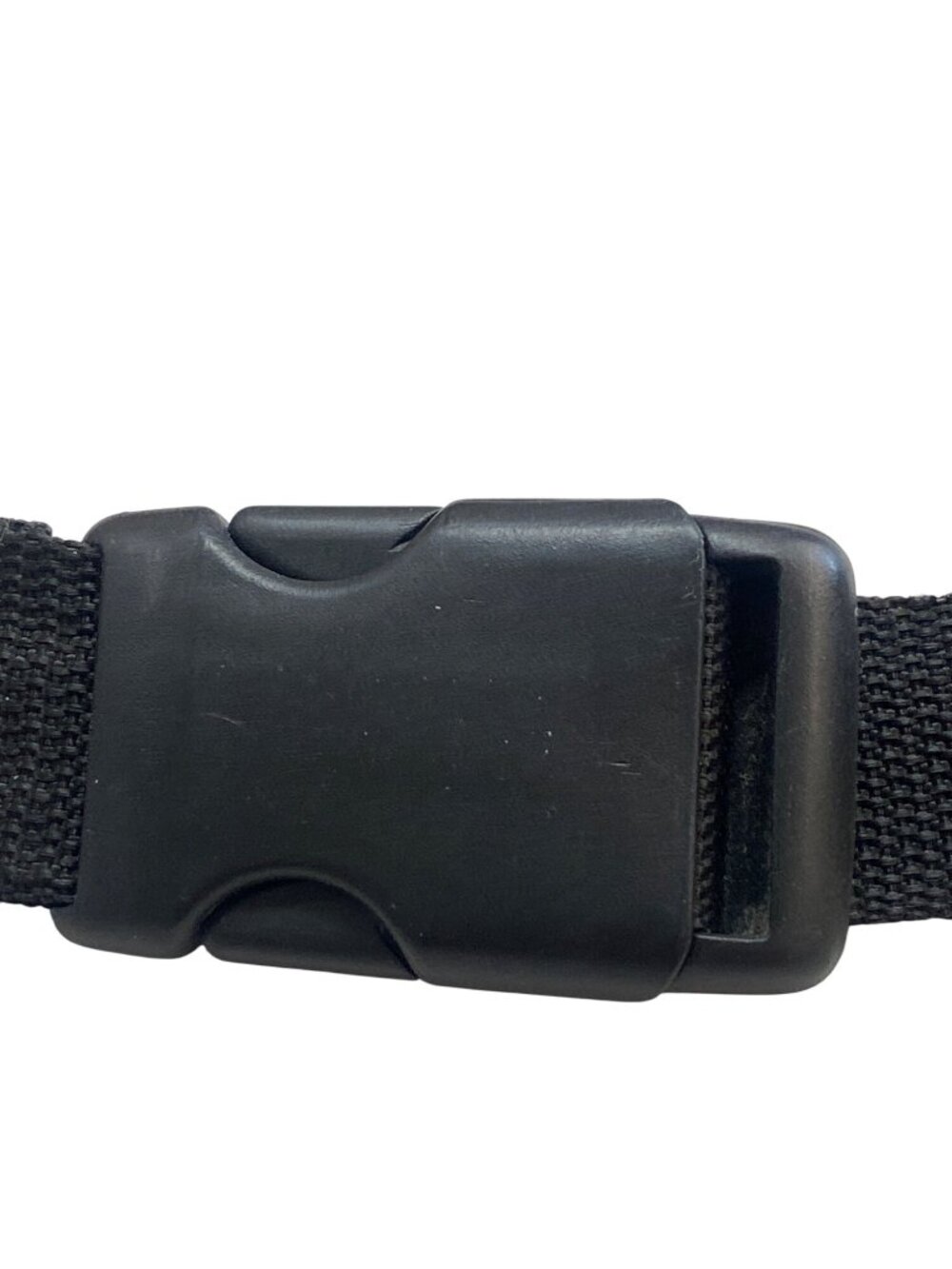 Fanny Pack Belt Bag Waist Bumbag Preowned Black Leather - Picture 8 of 9